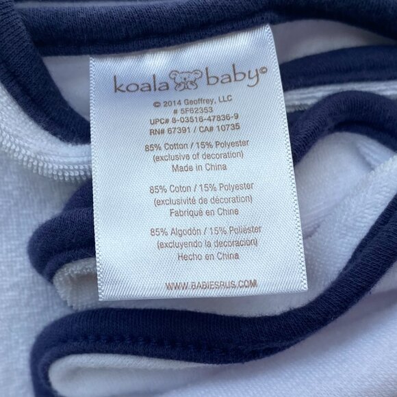 🐳 3/$15 Bundle | Nautical Baby Towel Set S/4 - Picture 3 of 3